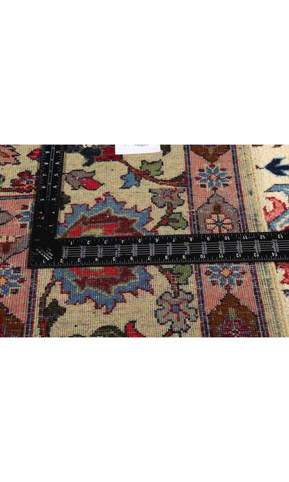 9 x 13 Vintage Persian Tabriz Rug 71755