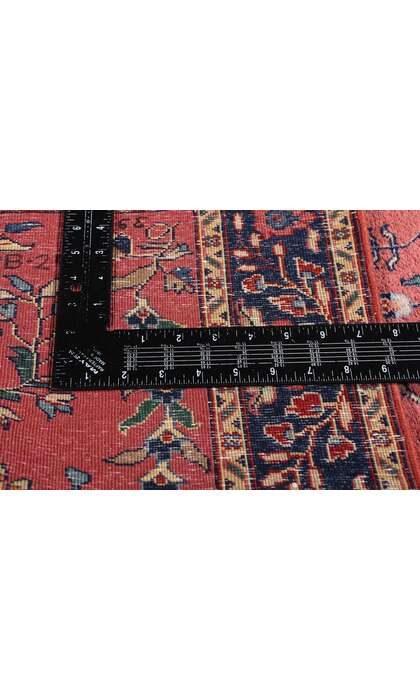 3 x 10 Vintage Indian Sarouk Rug 79274