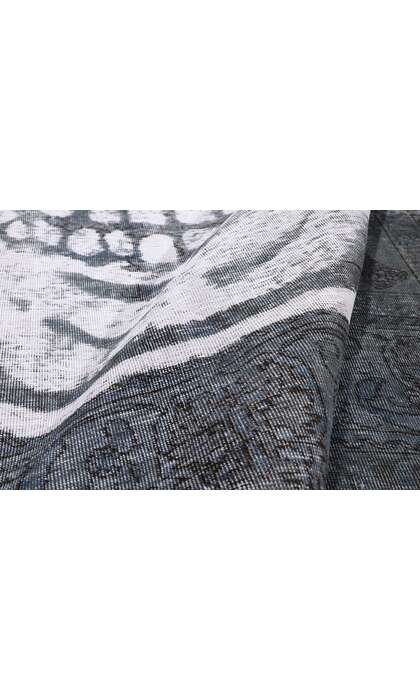 10 x 13 Vintage Overdyed Skull Rug 80275