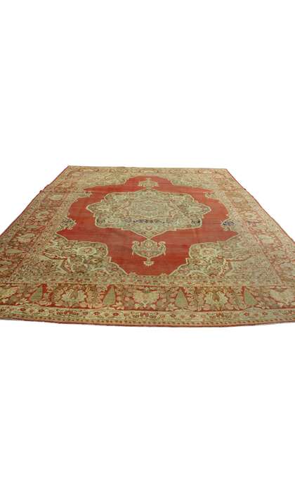 9 x 12 Antique Tabriz Rug 74140