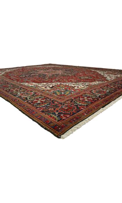 10 x 13 Heriz Rug 74497