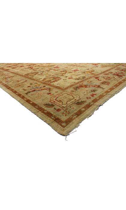 15 x 28 Vintage Portuguese Cuenca Carpet 76751