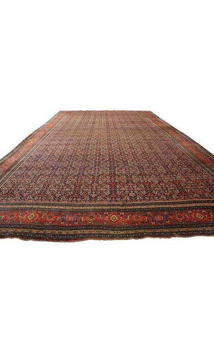 13 x 23 Antique Bijar Rug 76785