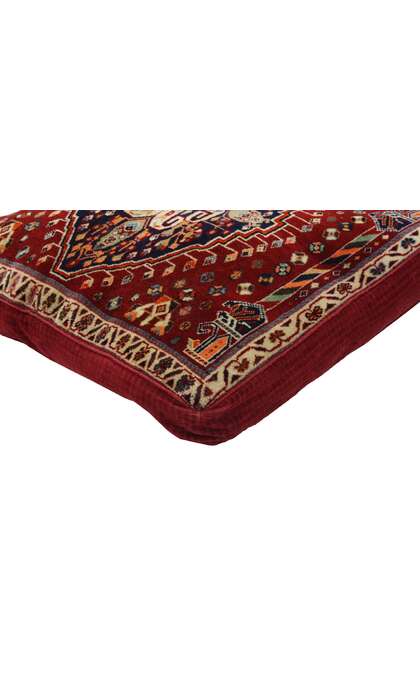 2 x 2 Antique Qashqai Poshti Pillow 76799