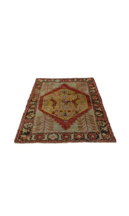 4 x 5 Vintage Oushak Rug 51657