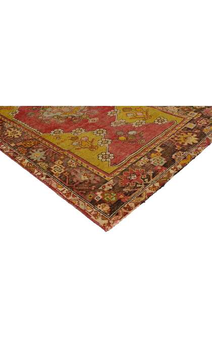 3 x 5 Vintage Oushak Rug 51685