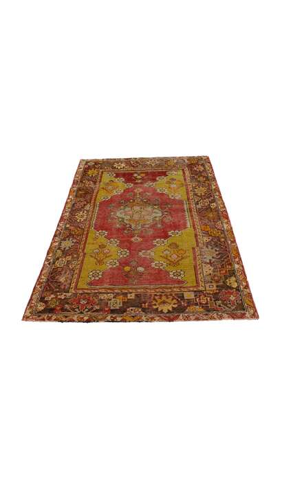 3 x 5 Vintage Oushak Rug 51685
