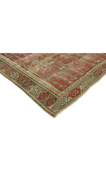 4 x 6 Vintage Oushak Rug 51690