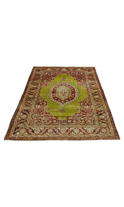 3 x 5 Vintage Oushak Rug 51698