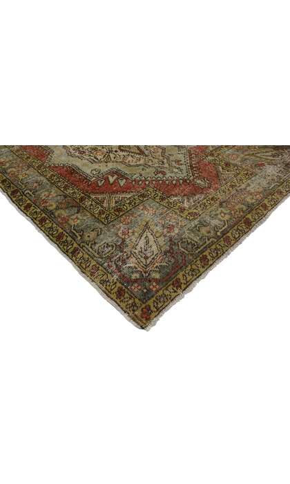 4 x 6 Vintage Oushak Rug 51738