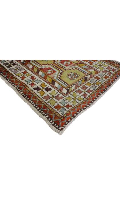 3 x 4 Vintage Oushak Rug 51747