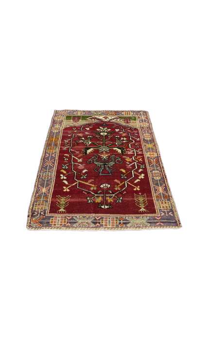 3 x 5 Vintage Oushak Rug 51751