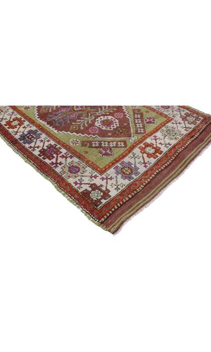 3 x 4 Vintage Oushak Rug 51754
