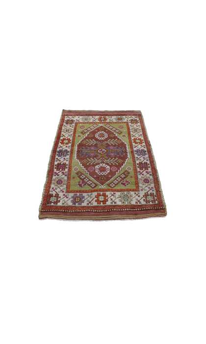 3 x 4 Vintage Oushak Rug 51754