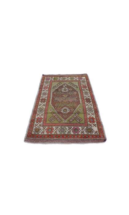 3 x 5 Vintage Oushak Rug 51758