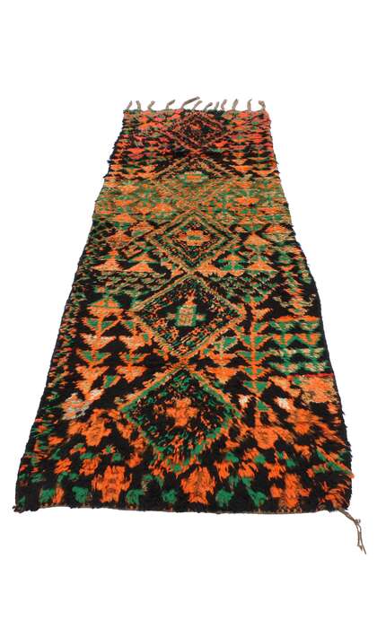 3 x 8 Vintage Berber Moroccan Runner 20382