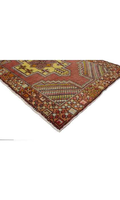 4 x 6 Vintage Oushak Rug 51774