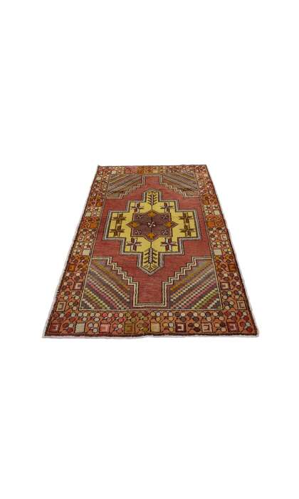 4 x 6 Vintage Oushak Rug 51774