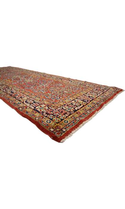 4 x 11 Antique Persian Mahal Rug 76850
