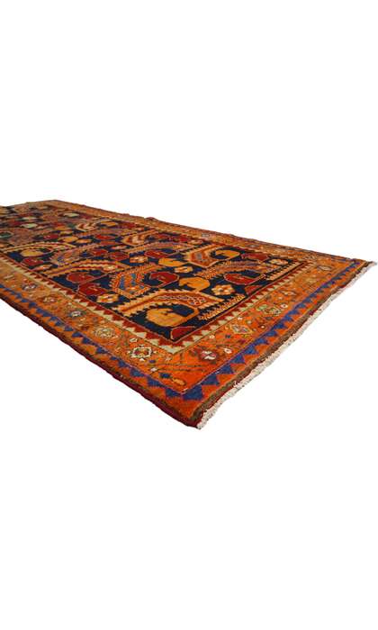 4 X 10 Antique Persian Hamadan Rug 76851
