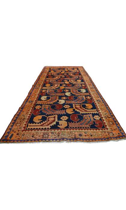 4 X 10 Antique Persian Hamadan Rug 76851