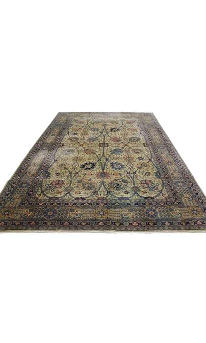 7 x 9 Antique Tabriz Rug 51883