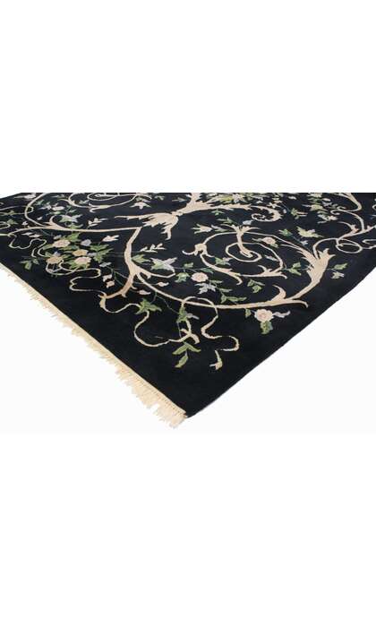 6 x 9 Vintage Indian Rug 76883