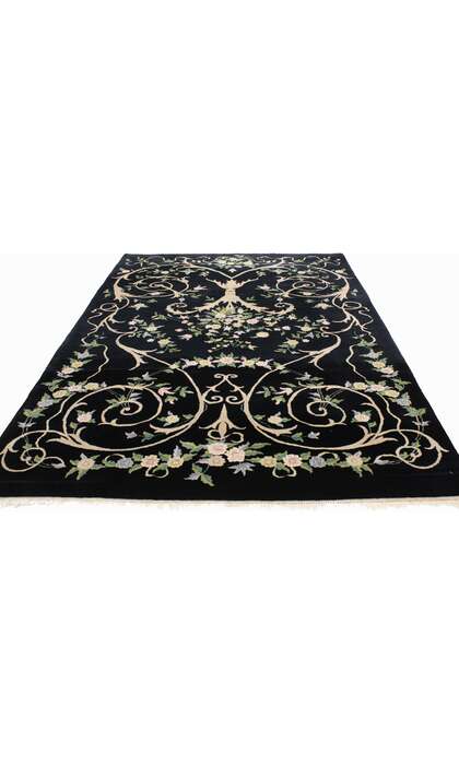 6 x 9 Vintage Indian Rug 76883