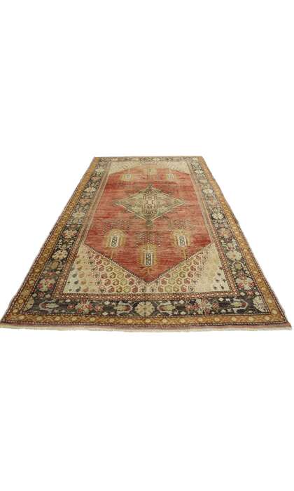 6 x 10 Vintage Oushak Rug 52040