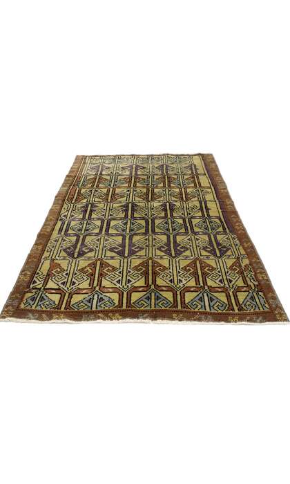 3 x 6 Vintage Oushak Rug 52076