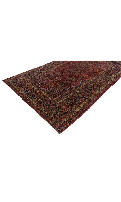 4 x 6 Antique Kashan Rug 76886