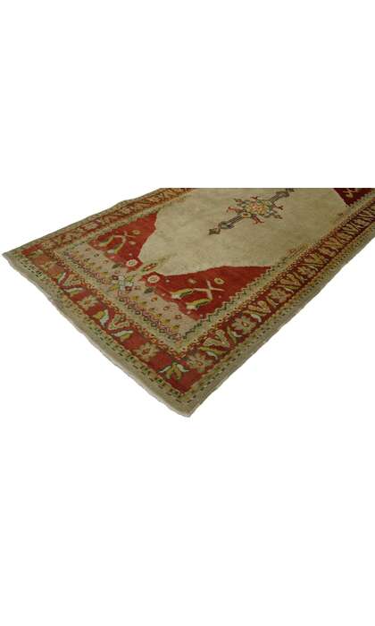 3 x 6 Vintage Oushak Rug 76896