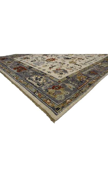 9 x 12 Transitional Oushak Rug 80391