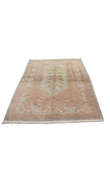 3 x 4 Vintage Oushak Rug 52094