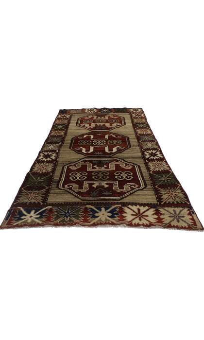4 x 7 Vintage Oushak Rug 52109