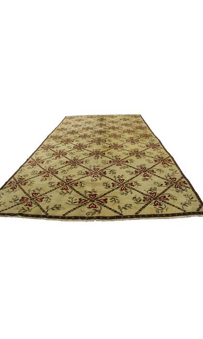 6 x 10 Vintage Oushak Rug 52144