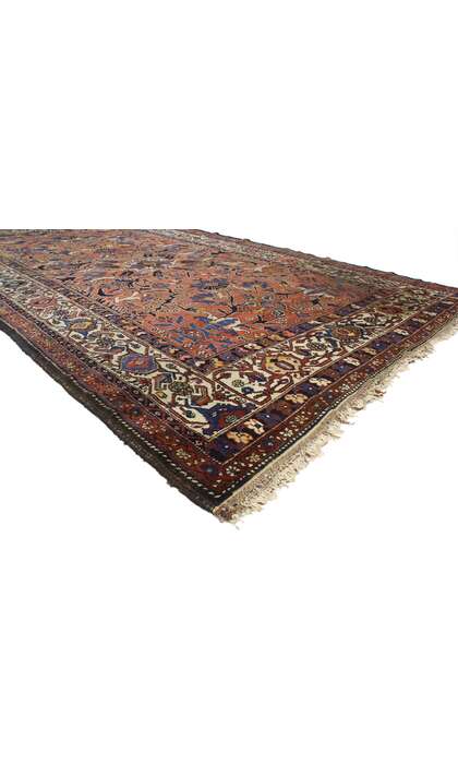 7 x 12 Antique Bijar Rug 76945