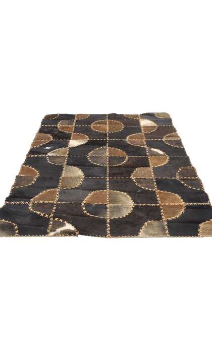 3 x 5 Leather Cowhide Rug 76987