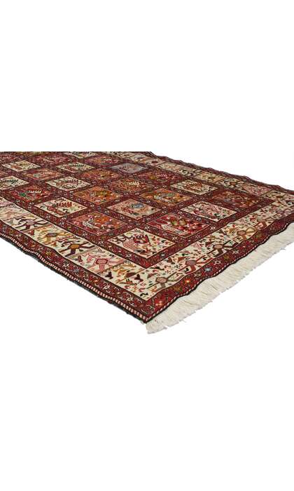 4 x 6 Vintage Persian Soumak Rug 76997