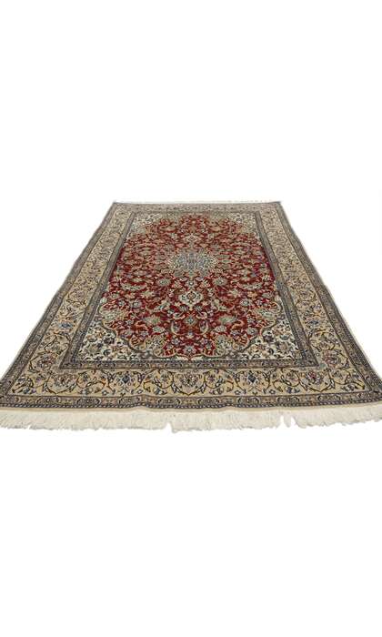4 x 7 Vintage Nain Rug 76998