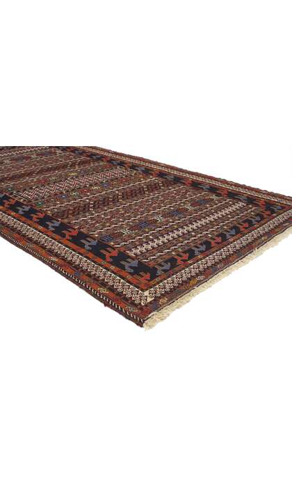 4 x 7 Vintage Persian Soumak Rug 76999
