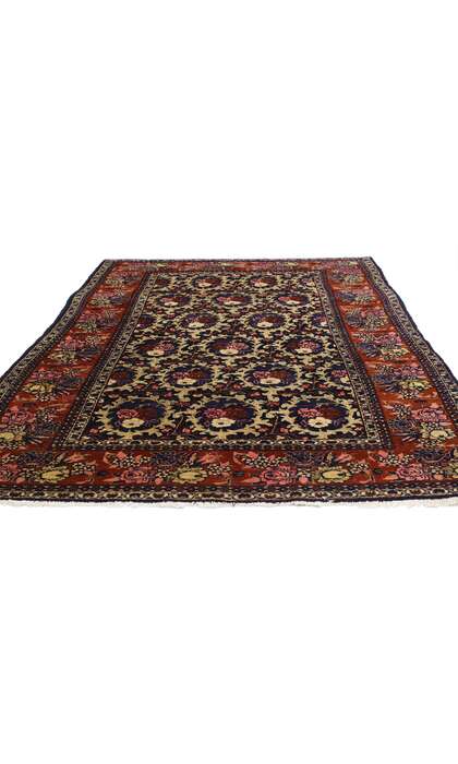 5 x 7 Antique Bijar Rug 77012