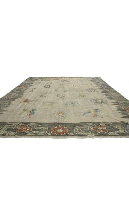 9 x 12 Turkish Kilim High-Low Rug 52217