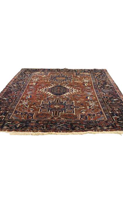 5 x 6 Antique Heriz Rug 77066