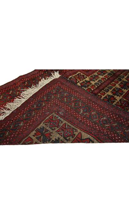 3 x 4 Vintage Turkaman Rug 77144