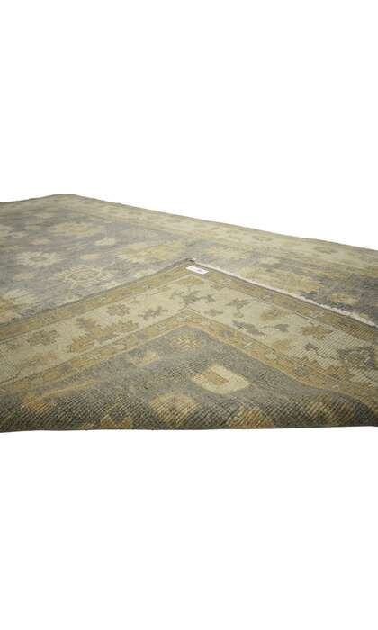 6 x 9 Vintage-Inspired Oushak Rug 30189