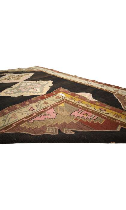 6 x 10 Vintage Turkish Oushak Rug 50292