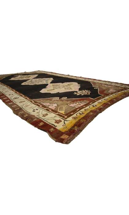 6 x 10 Vintage Turkish Oushak Rug 50292