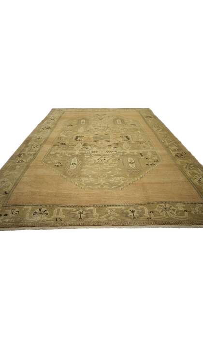 6 x 9 Vintage Oushak Rug 50483