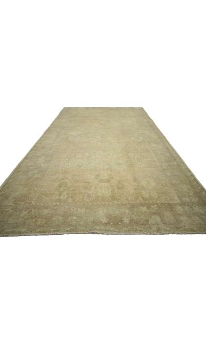 5 x 10 Vintage Turkish Oushak Rug 50993